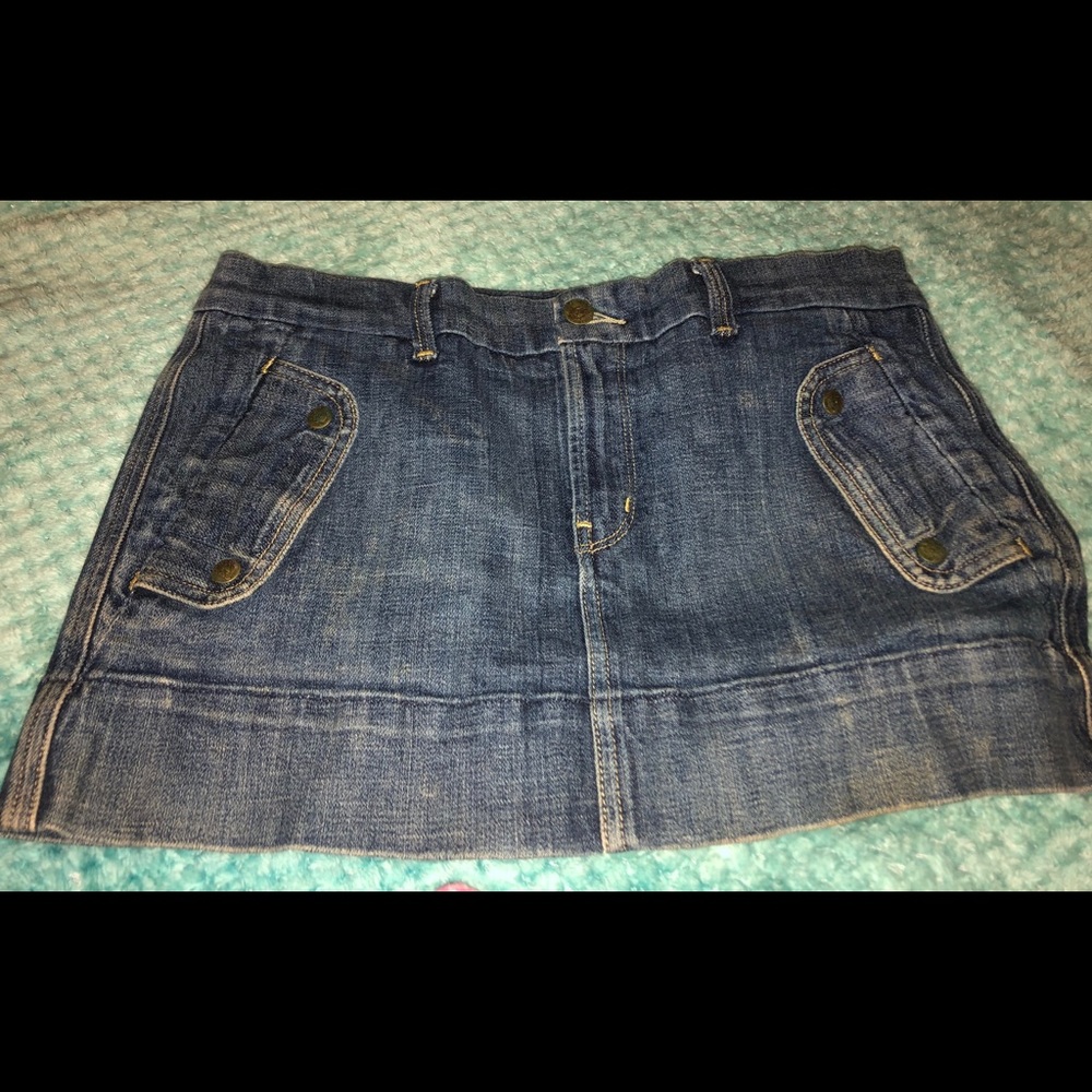 Denim skirt